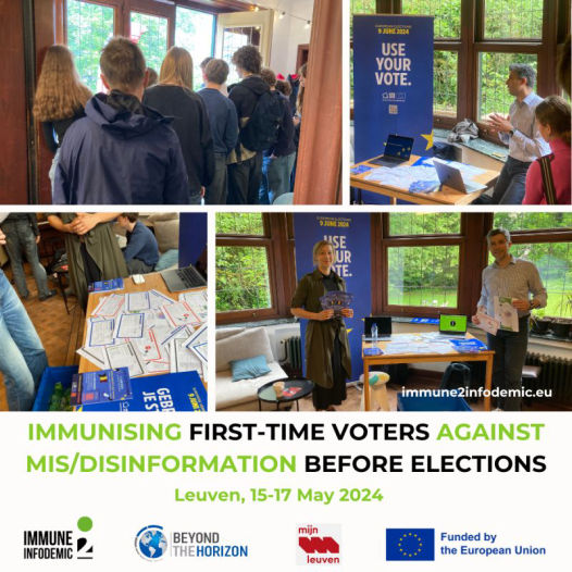  Immunisation activity for first-time voters in stad Leuven