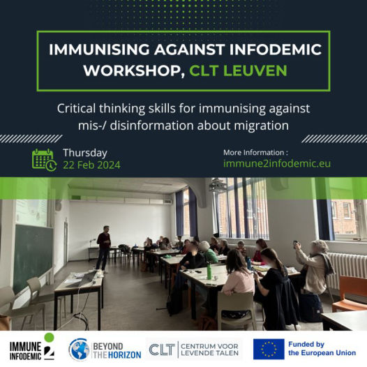 Workshop at International House Leuven