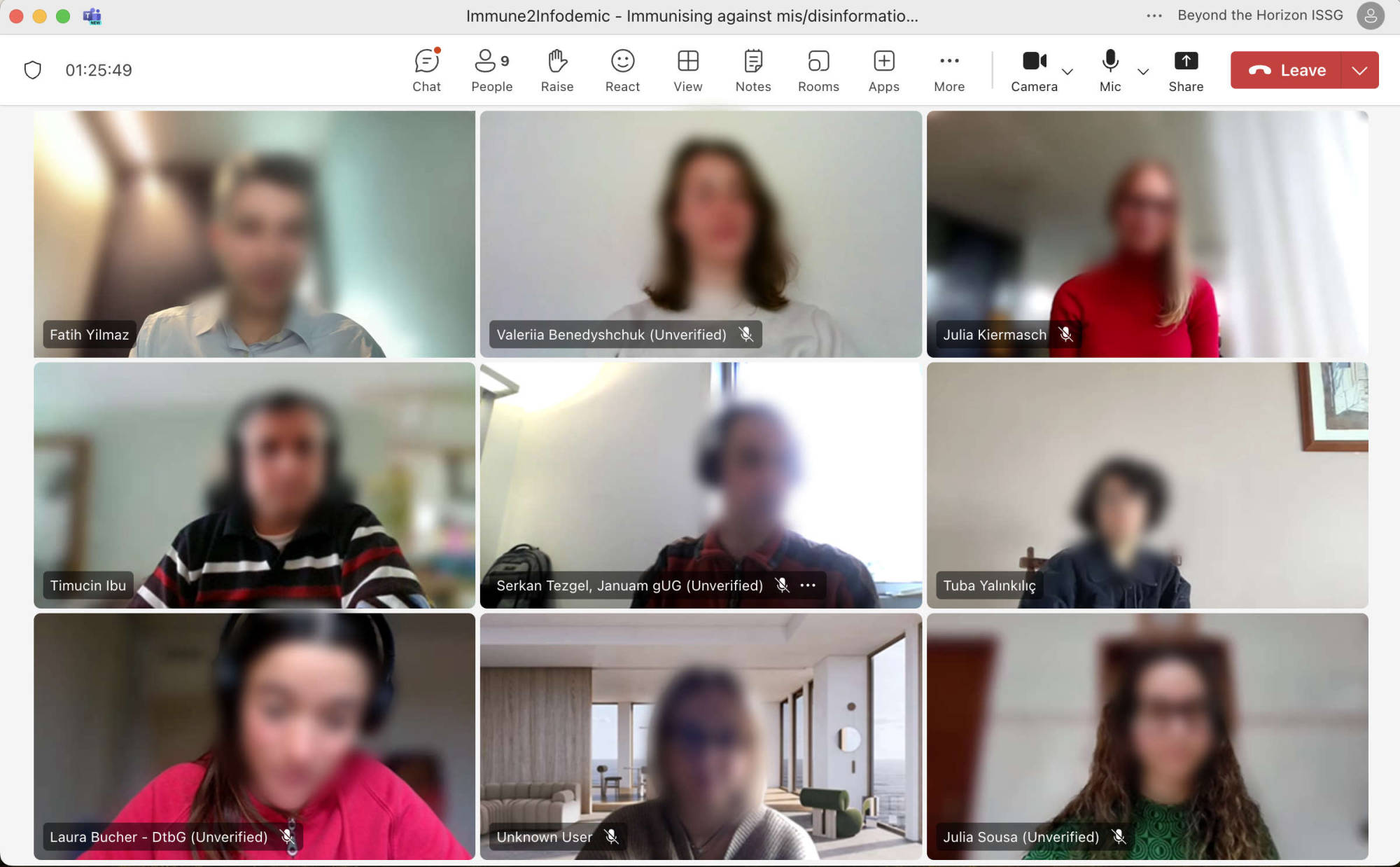 I2I Project Student Interaction on Disinformation Workshops Critical Thinking Tools